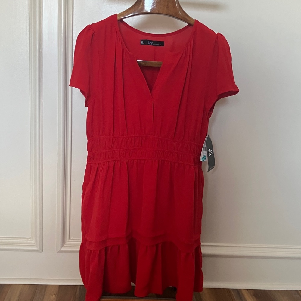 Chetta B Red Mini Dress